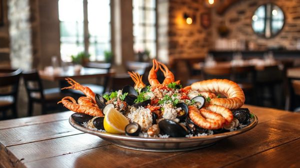 Les fruits de mer : l'atout prisé des restaurants de Pornic
